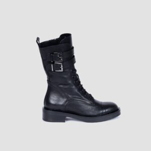 ANNA - BIKER ANKLE BOOTS