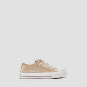 GLITTERY FLAT SNEAKERS