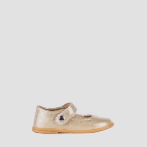 METALLIC MARY JANE BALLERINA