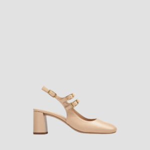 MILUCA – DOUBLE STRAP SLINBACK PUMP