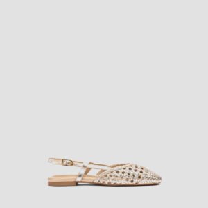 BADRI – BRAIDED SLINGBACK FLAT