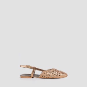 BADRI – BRAIDED SLINGBACK FLAT