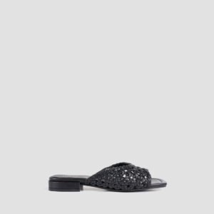 CABORA – BRAIDED LEATHER SANDALS