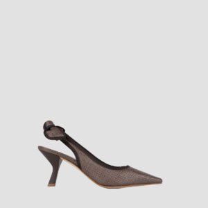 SATINY – POINTED SLINGBACK PUMP