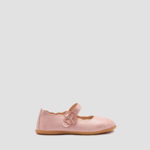 METALLIC MARY JANE BALLERINA