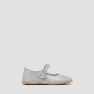 METALLIC MARY JANE BALLERINA