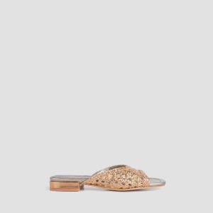 CABORA – BRAIDED LEATHER SANDALS