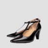 LATTE – PUMP WITH ANKLE STRAP