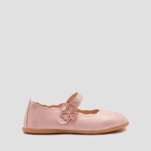 METALLIC MARY JANE BALLERINA