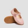 METALLIC MARY JANE BALLERINA