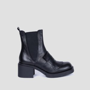 SATINY – CHUNKY ANKLE BOOTS