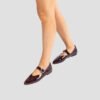 AZALIA – FLAT POINTED MARY JANE UNISA BRAND