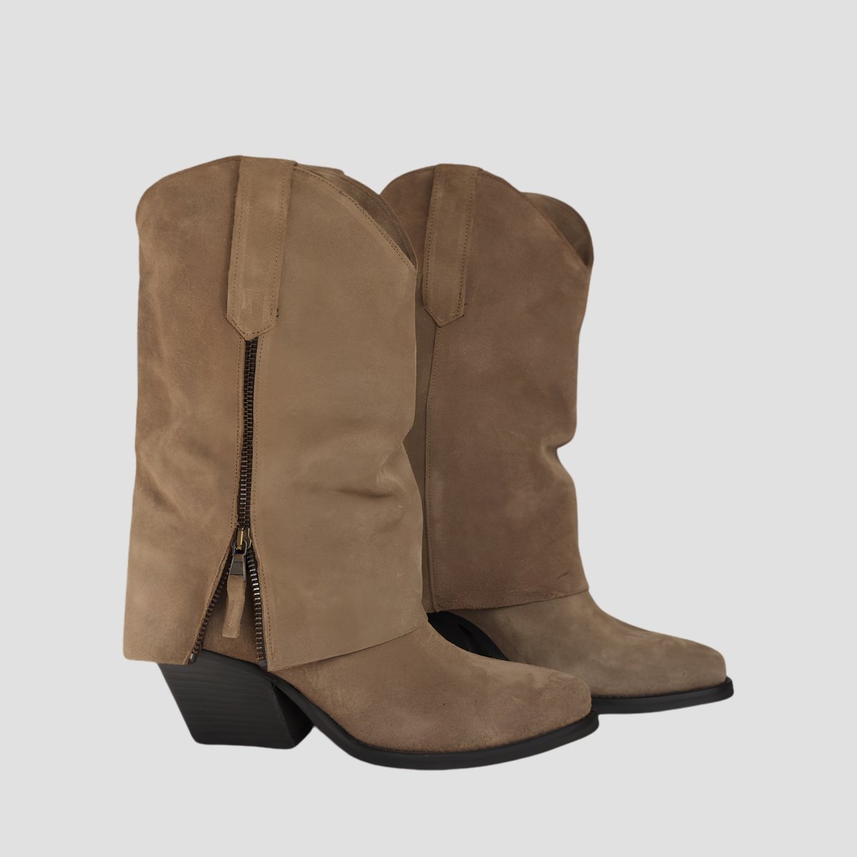 Texas taupe with zipper