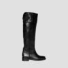 over the knee black