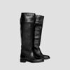 over the knee black