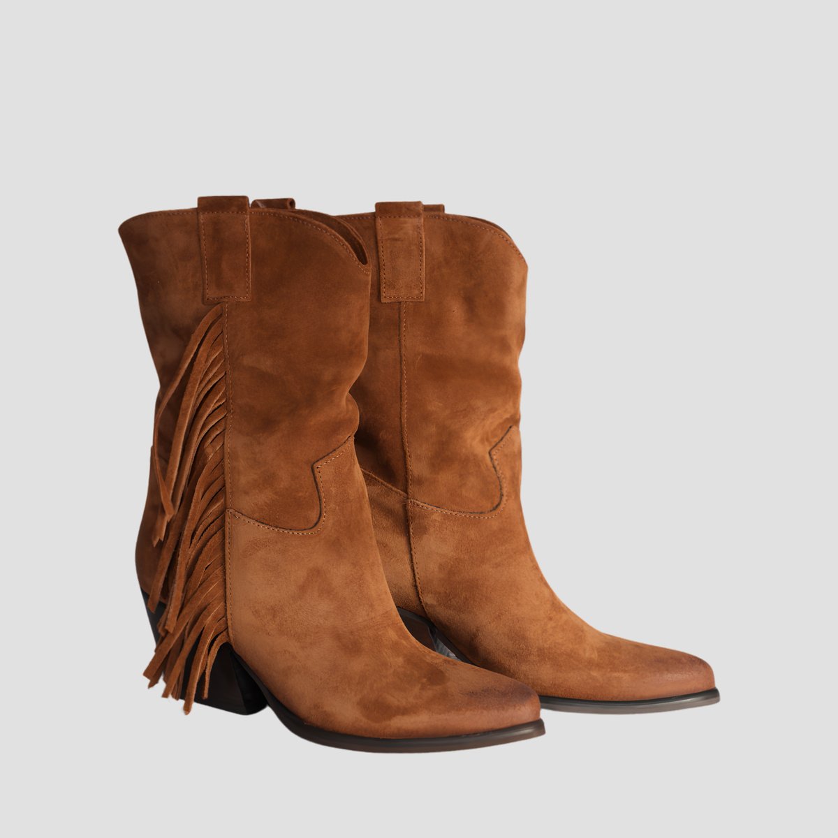 short fringes camel