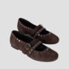 two straps brown