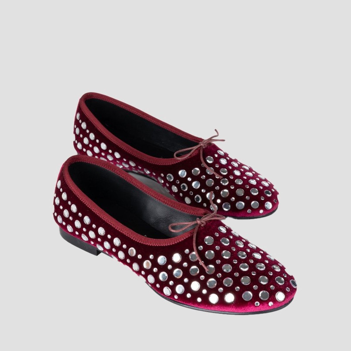 BALTRY – STUDDED FLAT BALLERINA