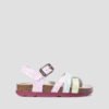 FLAT TWO BUCKLES SANDALS