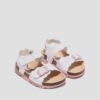 FLAT TWO BUCKLES SANDALS