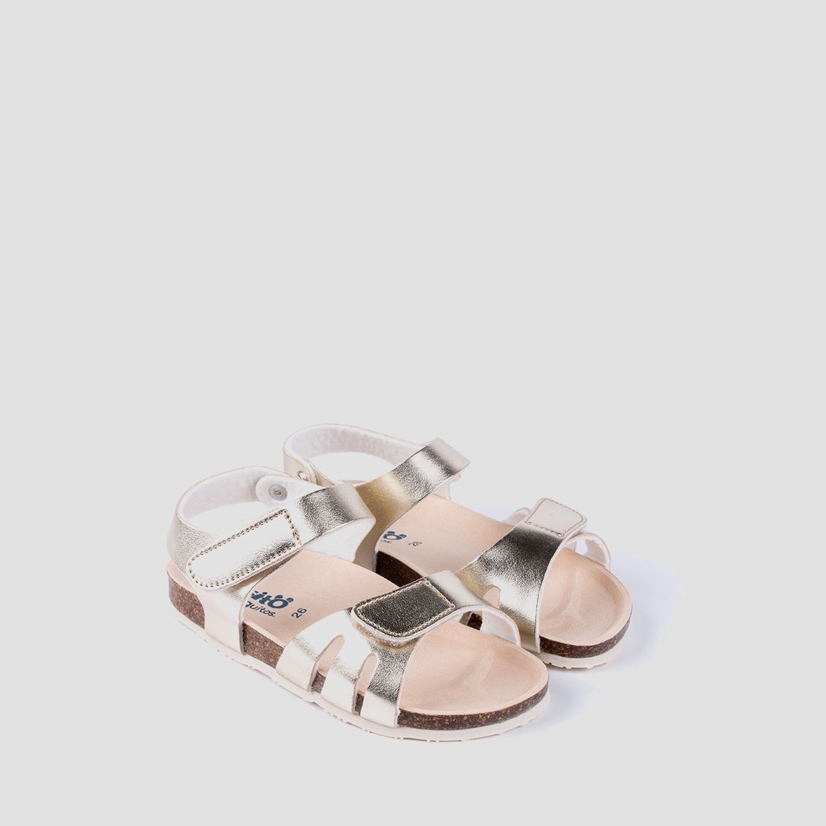 FLAT TWO STRAPS SANDALS