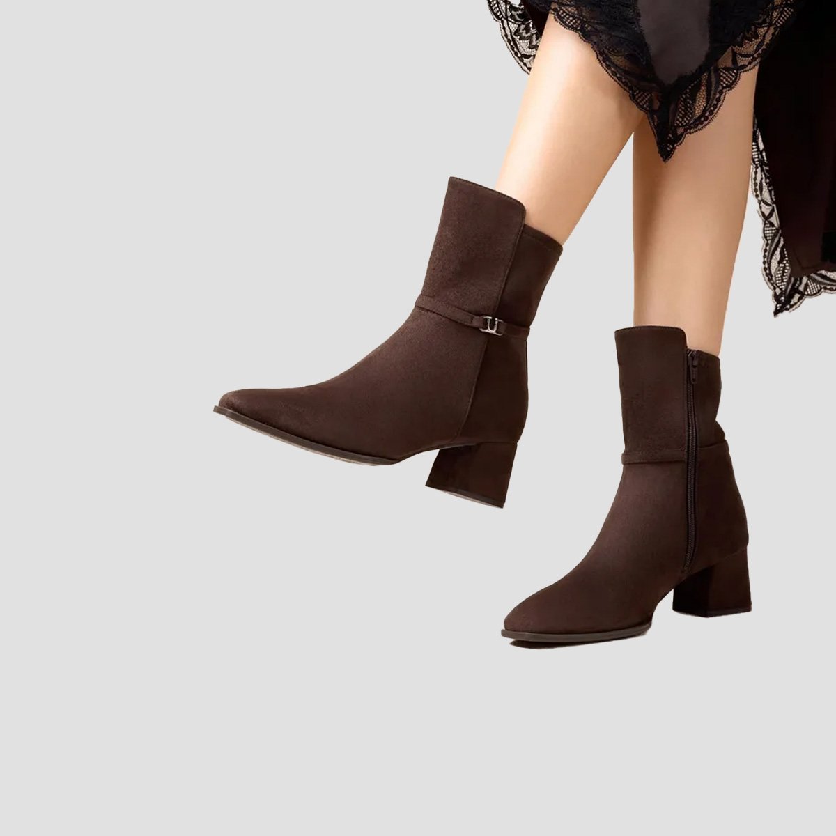 LAINO – LOW HEELED ANKLE BOOTS