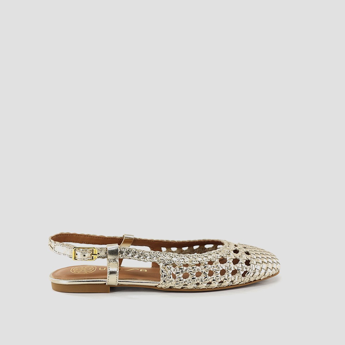 BREJO – BRAIDED FLAT SLING BACK