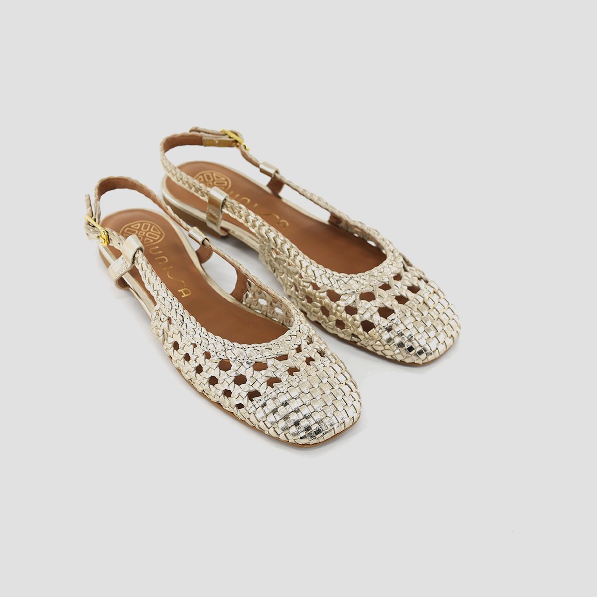 BREJO – BRAIDED FLAT SLING BACK